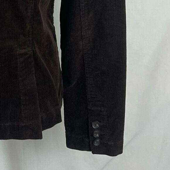 Cabi Dark Brown Corduroy Academia Prep Blazer Jacket NWOT Size M - Picture 8 of 13